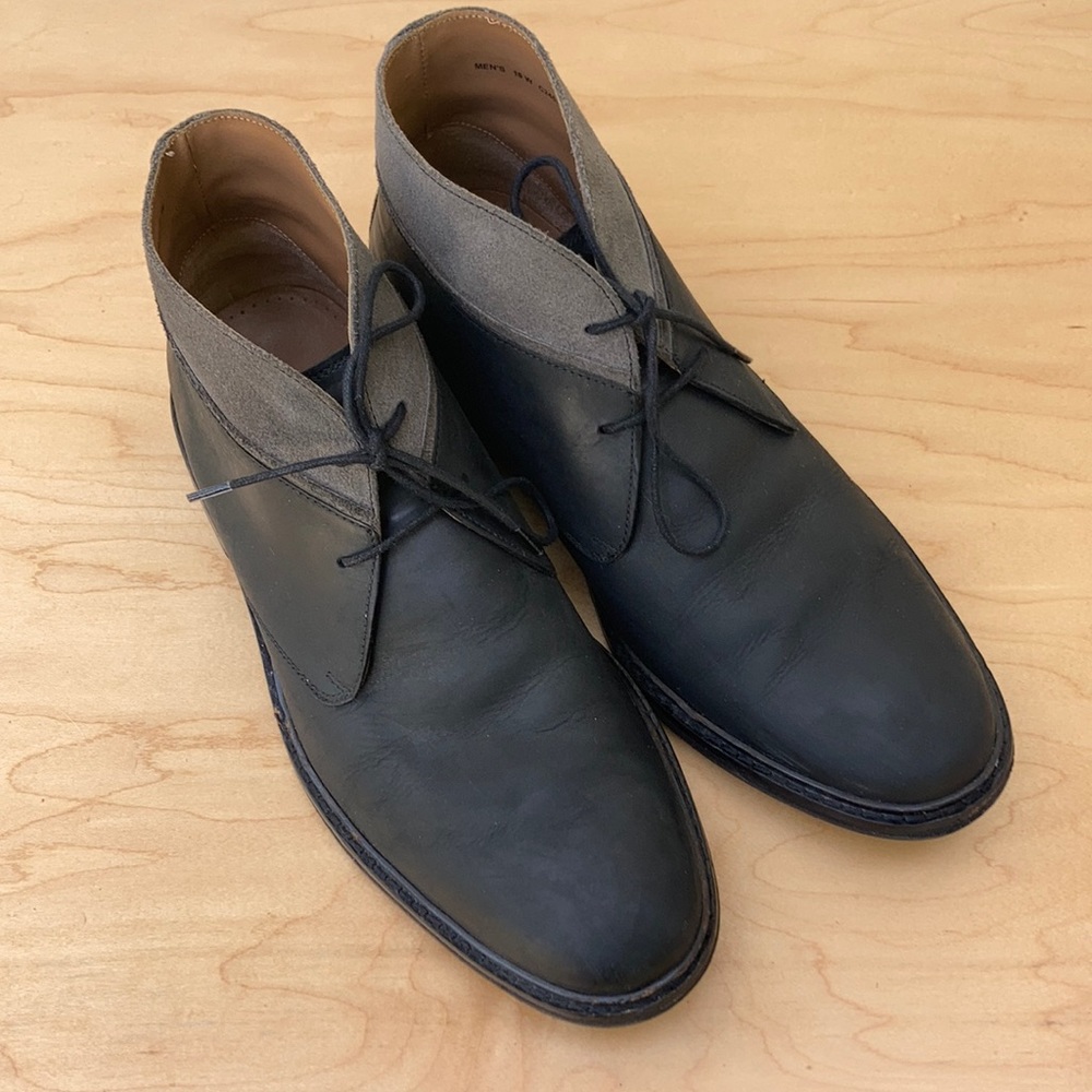 COLE HAAN Benton Welt Mens 2 Toned Chukka Boot Size 10W
